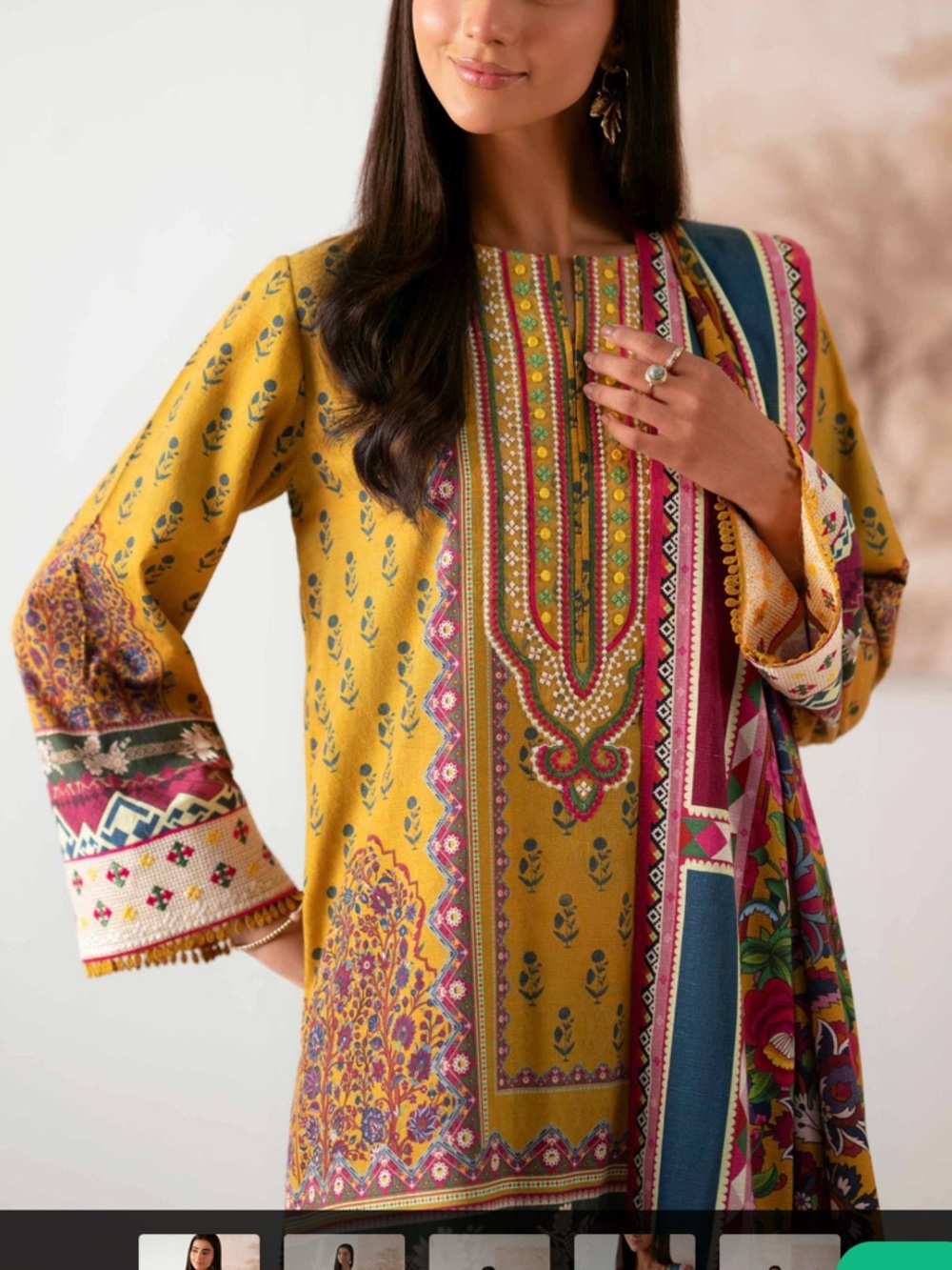 new pakistani nishat linen dress